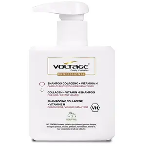Voltage Shampoing Collagène + Vitamine H 500 ml pas cher