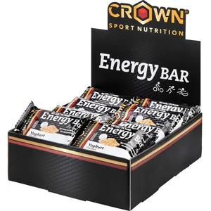 Barre énergétique Crown Sport Nutrition Energy Bar 60 g goût yaourt (12 unités)Vendu pardeporvillage