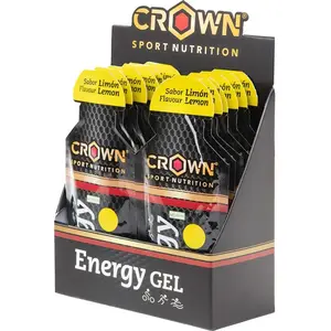 Gel énergétique Crown Sport Nutrition Energy goût citron (12 unités)Vendu pardeporvillage