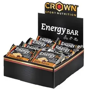 Comparateur de prix : Crown Energy Bar Double Chocolat 12x60g