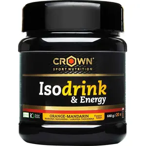 Comparateur de prix : Crown Sport Nutrition énergie Isotonic Drink Powder Orange 640g One Size
