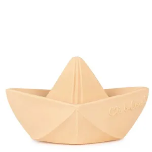 Oli&carol - Bateau origami Rose - Jouet de bain - Oli & Carol pas cher