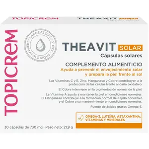Protections solaires Topicrem  Ah Theavit Solaire 30 Gélules pas cher