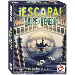 BigBuy Fun Jeu De Société À L'éprouve Du Temps Braquage À Venise Mercurio Dv0003 pas cher