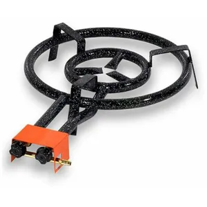 Poêle Vitrokitchen QP501B Noir/Orange (50 cm) (380 - 700 mm) pas cher