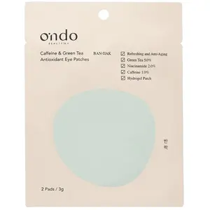 Comparateur de prix : Ondo Beauty 36.5 2 pièces CAFFEINE & GREEN THÉA ANTIOXYANT EYE PATCHES