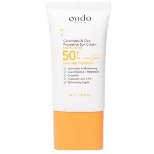 Ondo Beauty 36.5 Ceramides & Cica Crema Solar SPF 50+ 50 ml pas cher