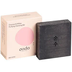 Ondo Beauty 36.5 CHARCOAL & WILLOW PURIFYING CLEANSING BAR pas cher