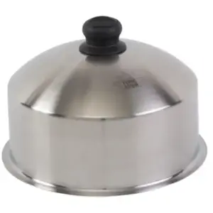 Cloche de cuisson ronde inox Ø28 pour plancha Forge Adour pas cher