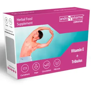 Traitement Naturel Courbure Peyronie - Andropharma 30 Gélules pas cher