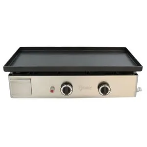 SIMOGAS ESTIVALE PRIMA 75 - Plancha -gaz - 3116 cm ² - acier inoxydable pas cher