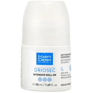 Comparateur de prix : MartiDerm Driosec Intensive Roll-On anti-transpirant anti-transpiration excessive 50 ml
