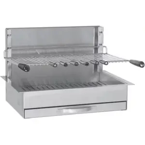 Comparateur de prix : Barbecue charbon FORGEADOUR encastrable inox 961.66