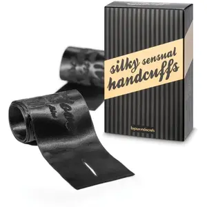 Comparateur de prix : Bijoux Indiscrets Menottes en Tissu Silky Sensual Handcuffs
