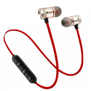 Ecouteurs 477 Bluetooth sans fil Confortable et portable - Rouge pas cher