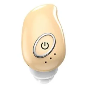 Ecouteurs 758 Bluetooth sans fil Confortable et portable - Beige pas cher