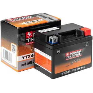 Batterie Scooter Et Moto Power Thunder Ptx4l-fa