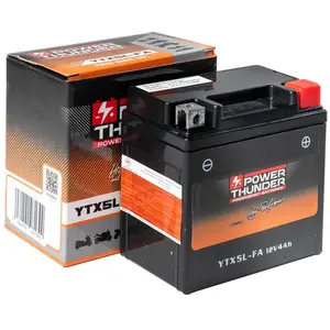 Comparateur de prix : Batterie Scooter Et Moto Power Thunder Ptx5l-fa