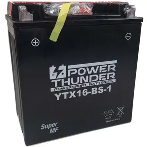Power Thunder Batterie Agm Ctx16-bs-1 pas cher