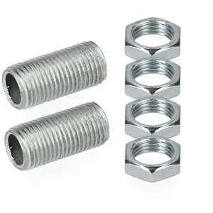 EDM Tige Filetée 20 Mm Avec Écrou Sous Emballage (2 Tiges Et 4 Écrous) pas cher
