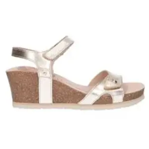 Comparateur de prix : Panama Jack Julia Shine Sandales compensées Femme, Oro B003, 38 EU