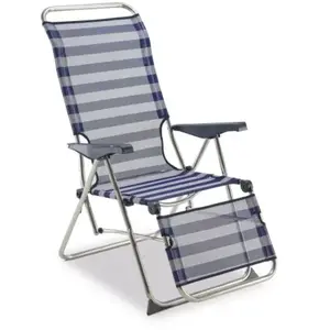 Solenny Bain De Soleil Pliable 5 Positions Relax 114x75x63 Cm One Size pas cher
