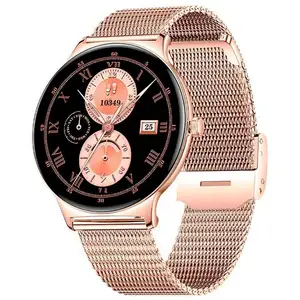 Cool Montre intelligente ultra fine (AMOLED, appels, santé, sport) ros... pas cher