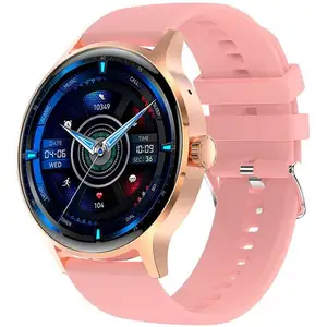 Comparateur de prix : Montre Smartwatch Cool Iris (AMOLED, Appels, Santé, Sports) Silicone R...