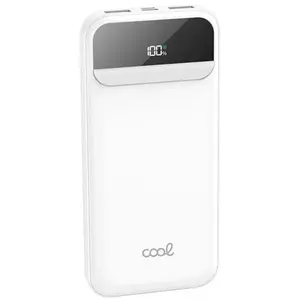 Cool Power Bank 10 000 mAh Charge Rapide 22,5W 3 Câbles Blanc pas cher