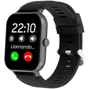 Montre Connectée Cool Forest Silicone Noir pas cher