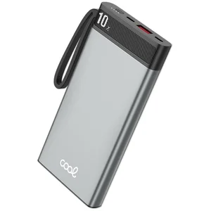 Comparateur de prix : Batterie externe Cool Battery 10 000 mAh 3A / 20W PD Argent