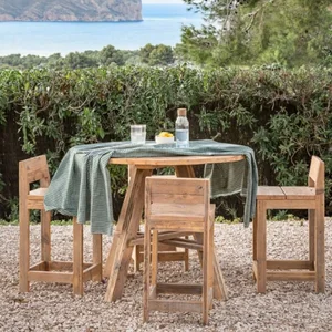 YIJIAHUI Belum Nappe enduite antitache Cuadros 150-02 140 x 140 cm Carreaux TU pas cher