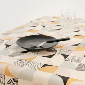 Belum Nappe enduite antitache P-20 Multicouleur 150 x 150 cm TU pas cher