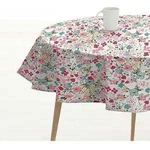 Belum Nappe antitache 0120-52 Multicouleur Ø 140 cm Fleurs TU pas cher