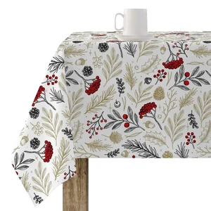 Nappe enduite antitache belum merry christmas multicouleur 150 x 150 cm pas cher