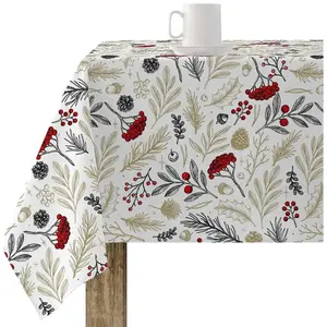 Comparateur de prix : Nappe enduite antitache belum merry christmas multicouleur 200 x 150 cm