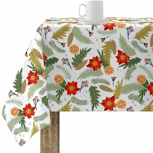 Nappe enduite antitache Mauré Merry Christmas 140 x 140 cm Belum pas cher