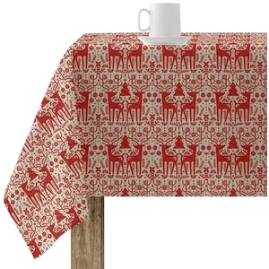 Nappe enduite antitache belum merry christmas multicouleur 250 x 150 cm pas cher