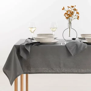 Comparateur de prix : Belum Nappe 100 % Lin Hydrofuge Et Antitache 140x 150 Cm