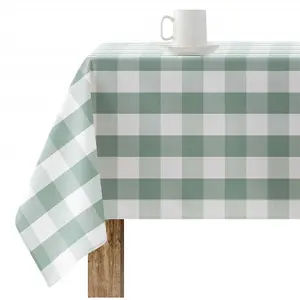 Comparateur de prix : BL BELUM Nappe enduite anti-taches en coton Vert 300x155 cm