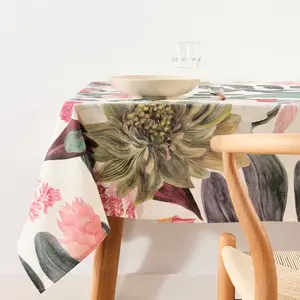 Comparateur de prix : Belum Nappe antitache 0318-105 Multicouleur 180 x 300 cm Tropical TU