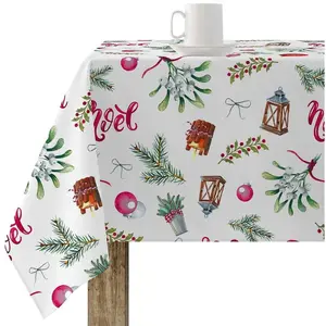 Nappe enduite antitache belum merry christmas multicouleur 250 x 150 cm