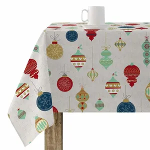 Comparateur de prix : Nappe enduite antitache Mauré Merry Christmas 140 x 140 cm Belum