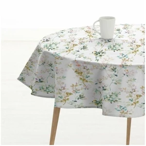 MUARE Nappe ronde anti-taches en coton Multicolore Diámetro 180 pas cher