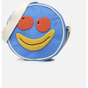 Smile Crossbody Bag par Tinycottons Bleu T.U SacsVendu parsarenza