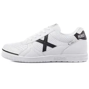 Comparateur de prix : Munich G-3 Profit, Chaussures de Sport Unisexe Adulte, Blanc / noir, 44 EU