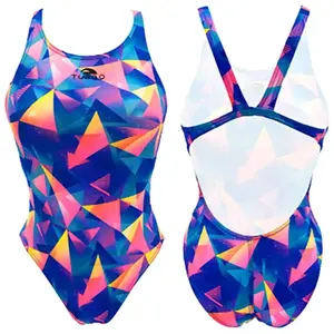 Comparateur de prix : Maillot de bain 1 pièce femme Turbo Geo Galaxy Rose M 8306221-0016