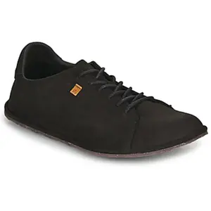 El Naturalista pour femme. 256711101005_001 Chaussures en cuir N5671 Bare noir (40), Plat, Lacets, Casuel