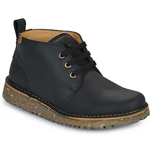 El Naturalista unisex. 256302R30005_001 Bottines en cuir N5630 Arizona noir (36), Plat, Lacets, Casuel