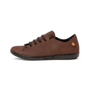 El Naturalista pour femme. 253681112005_012 Baskets en cuir N5368 Pleasant marron (39), Plat, Lacets, Casuel